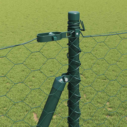 Palo della recinzione Verde 50 x 1,5 m (maglia 50 mm)