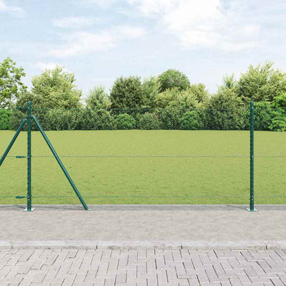 Palo della recinzione Verde 100 x 0,8 m (mesh da 13 mm)