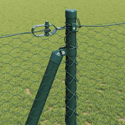 Palo della recinzione Verde 100 x 1,2 m (rete da 25 mm)