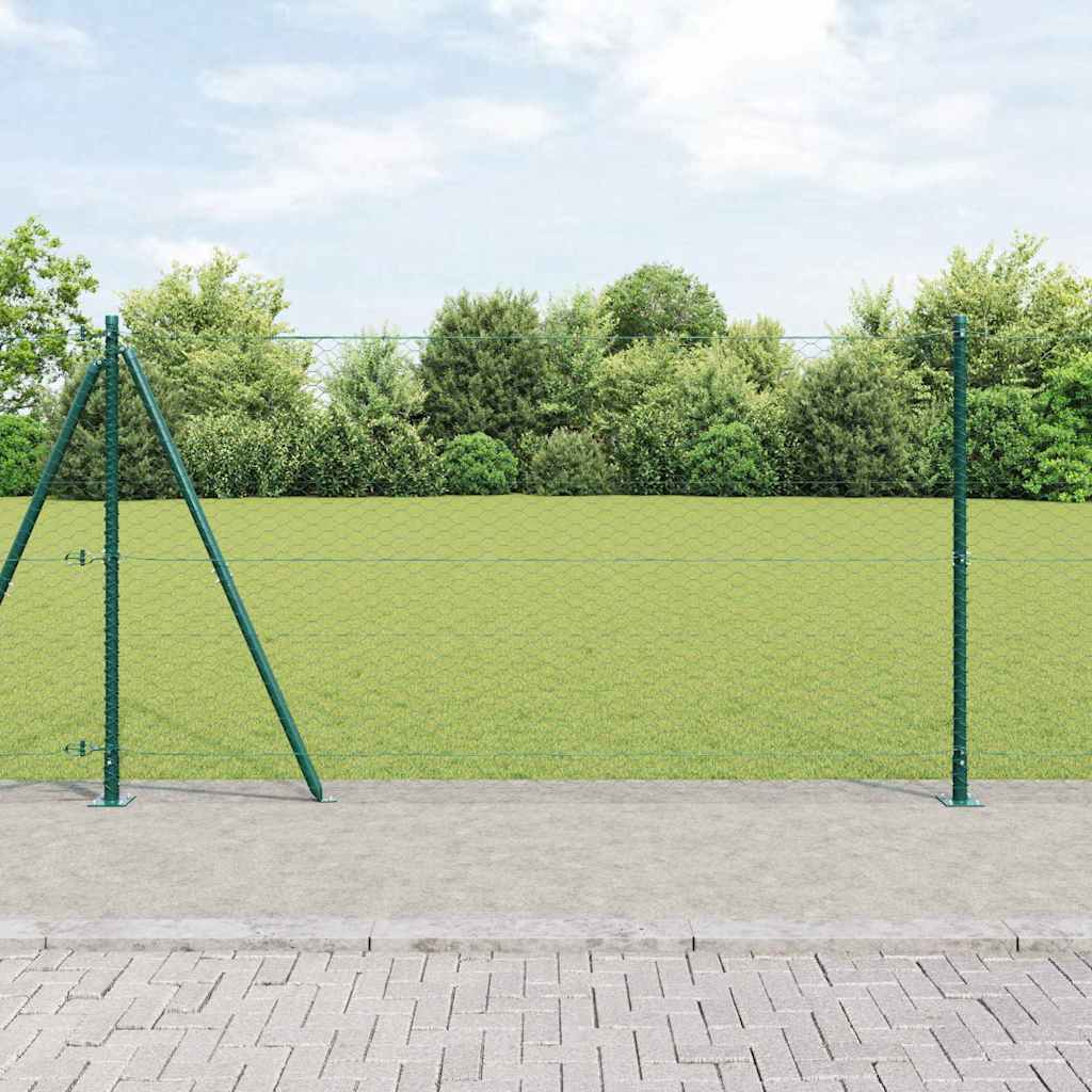 Palo della recinzione Verde 100 x 1,2 m (rete da 36 mm)