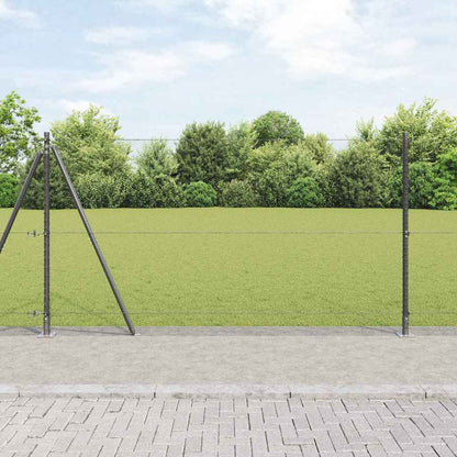 Palo della recinzione Grigio 50 x 1,2 m (rete da 13 mm)