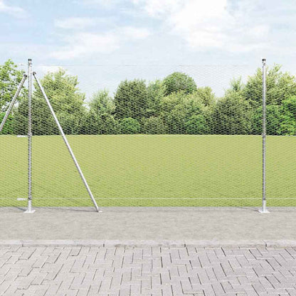 Palo della recinzione Argento 25 x 1,4 m (rete da 25 mm)