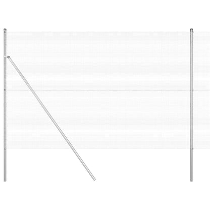 Palo della recinzione Argento 10 x 1,6 m (maglia 12 x 12 mm)