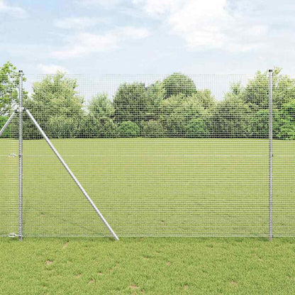 Palo della recinzione Argento 25 x 1,5 m (19 x 19 mm rete)