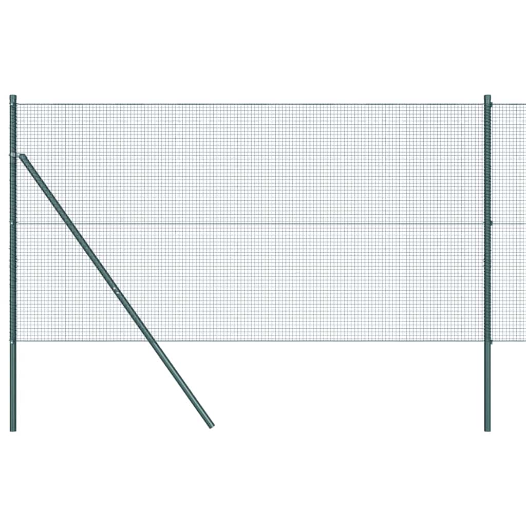 Palo della recinzione Verde 10 x 1,4 m (rete 16 x 16 mm)