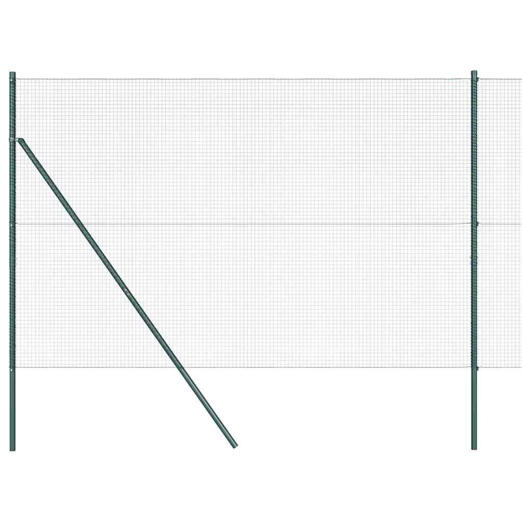 Palo della recinzione Verde 25 x 1,5 m (19 x 19 mm rete)