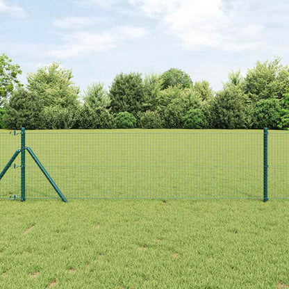 Palo della recinzione Verde 100 x 0,5 m (rete 25 x 25 mm)