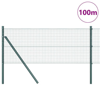 Palo della recinzione Verde 100 x 0,5 m (rete 25 x 25 mm)