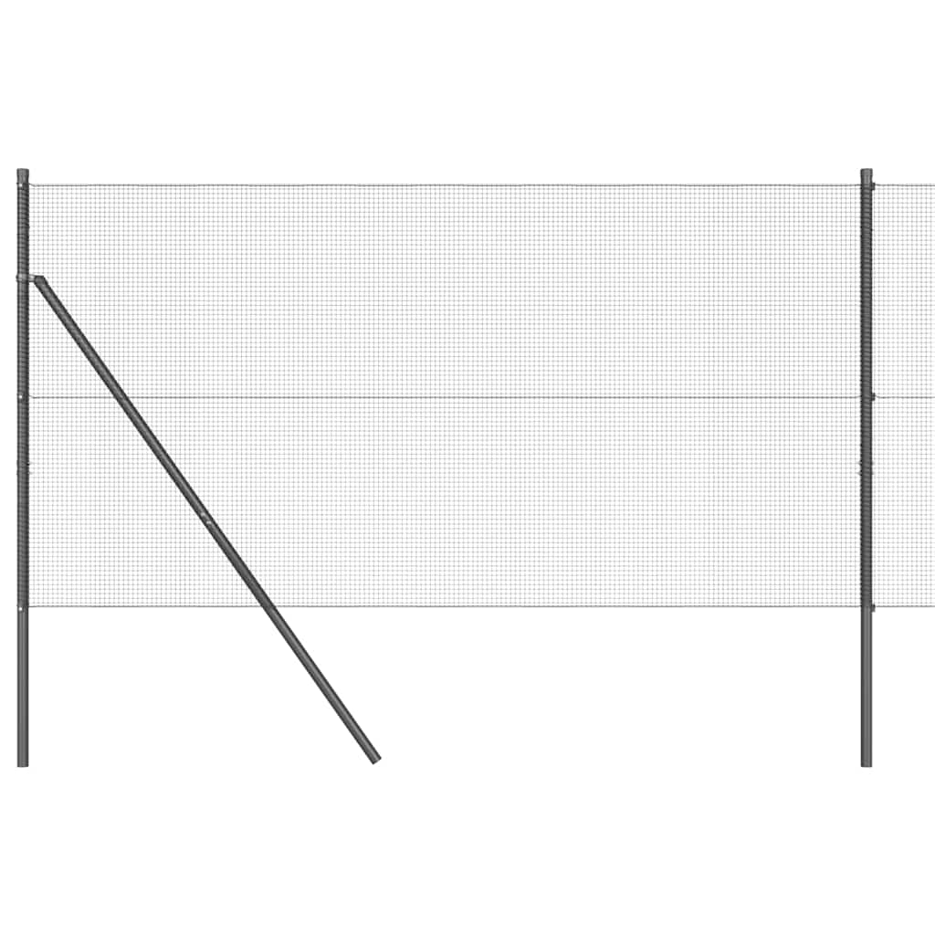 Palo della recinzione Grigio 10 x 1,4 m (rete 12 x 12 mm)