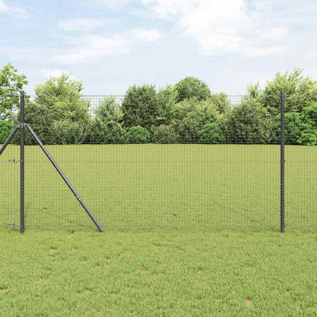Palo della recinzione Grigio 25 x 1,2 m (rete 25 x 25 mm)