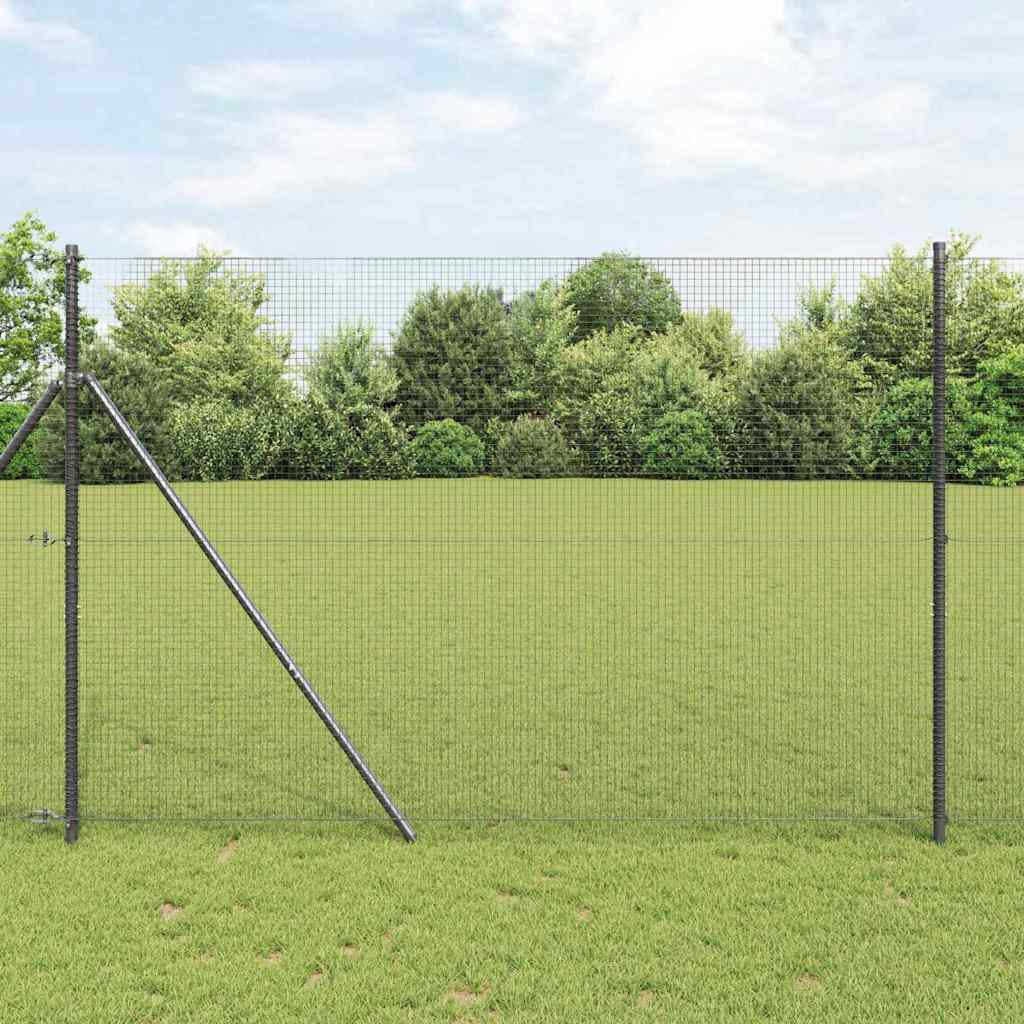 Palo della recinzione Grigio 50 x 1,4 m (rete 19 x 19 mm)