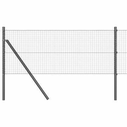 Palo della recinzione Grigio 100 x 0,4 m (rete 25 x 25 mm)