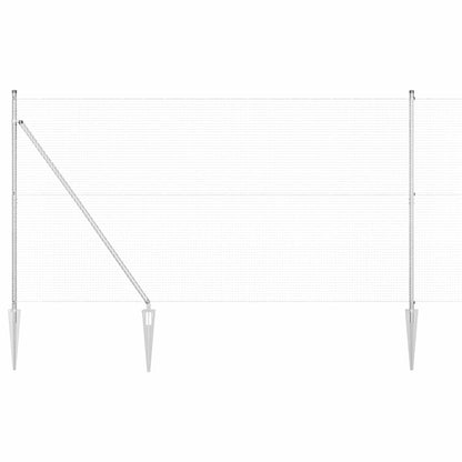 Palo della recinzione Argento 50 x 1,5 m (maglia 19 x 19 mm)