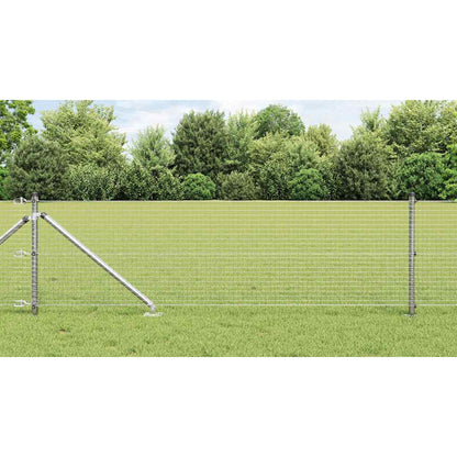 Palo della recinzione Argento 100 x 0,4 m (rete 25 x 25 mm)