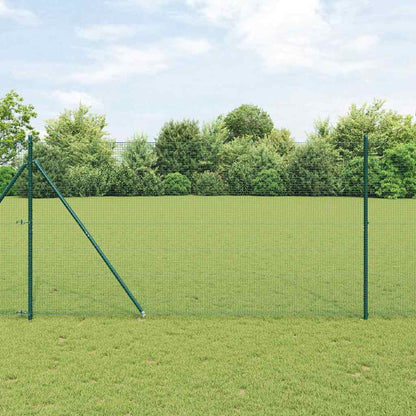 Palo della recinzione Verde 10 x 1,4 m (maglia 19 x 19 mm)