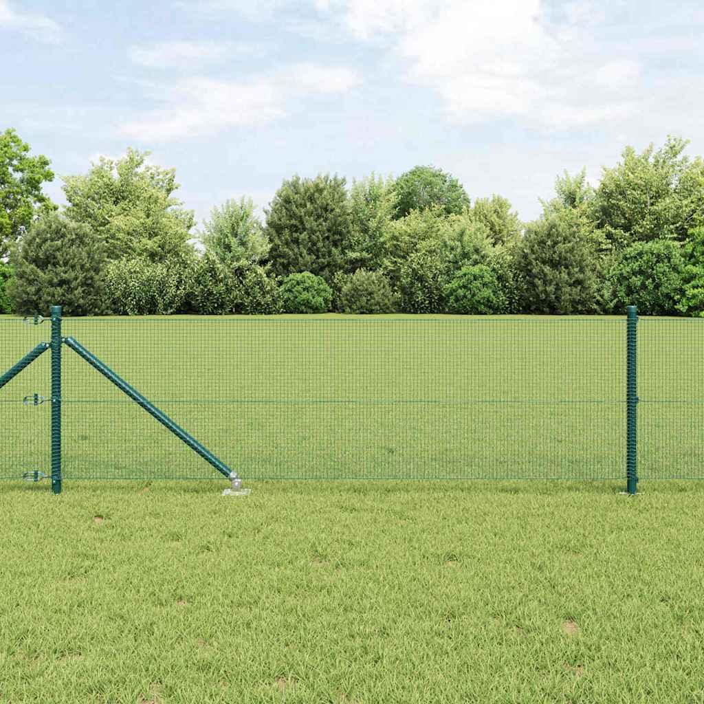 Palo della recinzione Verde 100 x 0,4 m (rete 12 x 12 mm)