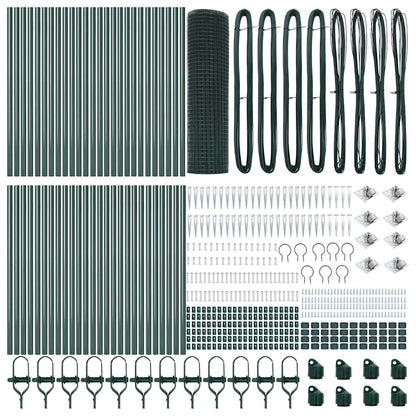 Palo della recinzione Verde 100 x 0,6 m (rete 16 x 16 mm)