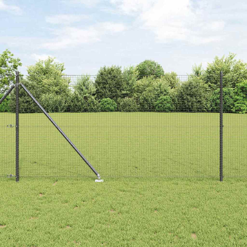 Palo della recinzione Grigio 50 x 1 m (rete da 25 x 25 mm)