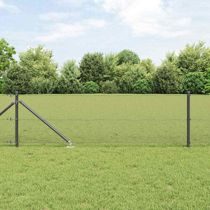 Palo della recinzione Grigio 100 x 0,5 m (rete 12 x 12 mm)
