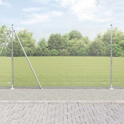 Palo della recinzione Argento 10 x 1,5 m (rete 12 x 12 mm)