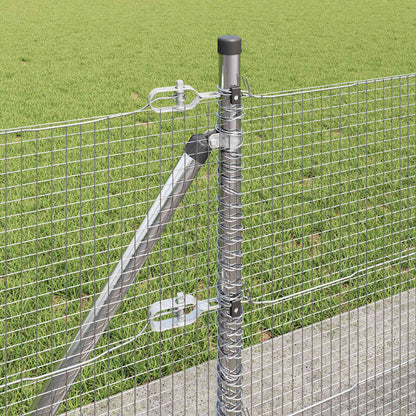 Palo della recinzione Argento 25 x 0,6 m (mesh 16 x 16 mm)