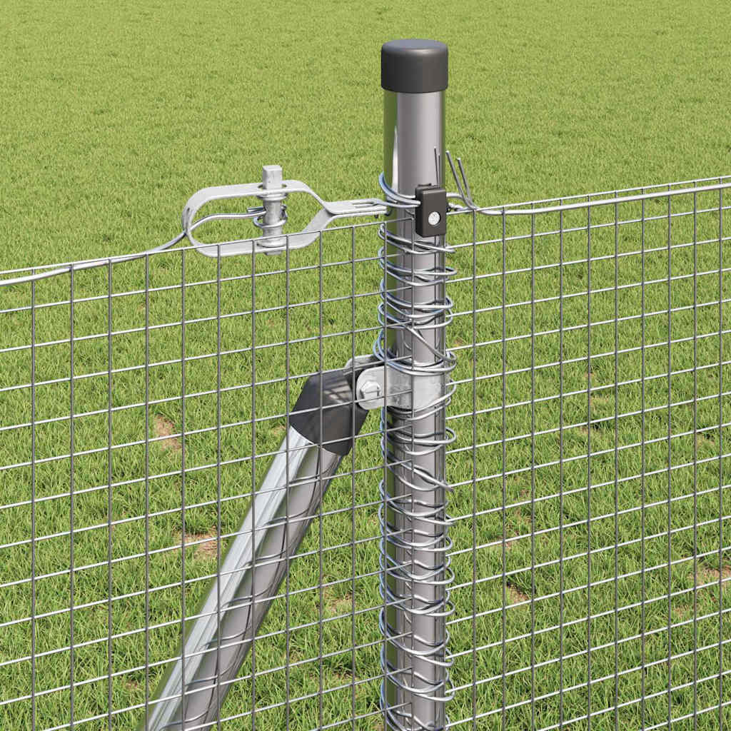 Palo della recinzione Argento 25 x 1 m (rete 16 x 16 mm)