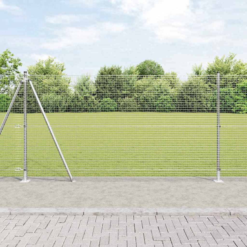 Palo della recinzione Argento 25 x 1,2 m (rete 25 x 25 mm)