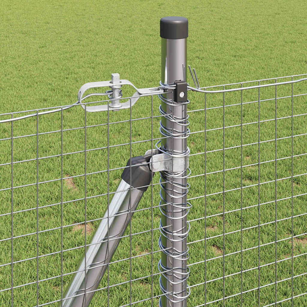 Palo della recinzione Argento 50 x 1 m (rete da 25 x 25 mm)