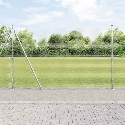 Palo della recinzione Argento 50 x 1,4 m (rete 25 x 25 mm)
