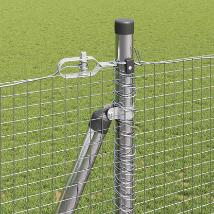 Palo della recinzione Argento 50 x 1,5 m (maglia 19 x 19 mm)