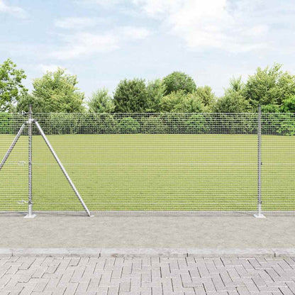 Palo della recinzione Argento 100 x 1 m (rete 19 x 19 mm)