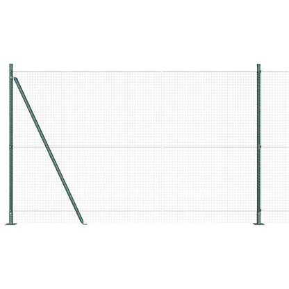 Palo della recinzione Verde 10 x 1,6 m (rete 25 x 25 mm)