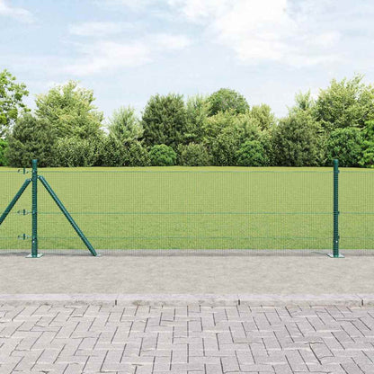 Palo della recinzione Verde 25 x 0,4 m (rete da 12 x 12 mm)