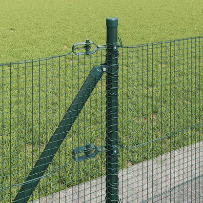 Palo della recinzione Verde 25 x 0,4 m (rete 16 x 16 mm)