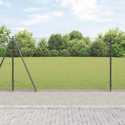 Palo della recinzione Grigio 10 x 1,2 m (16 x 16 mm rete)