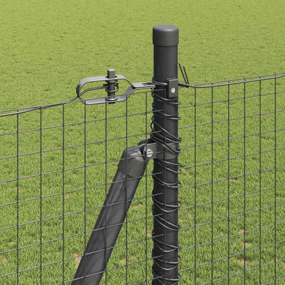 Palo della recinzione Grigio 10 x 1,6 m (rete 25 x 25 mm)
