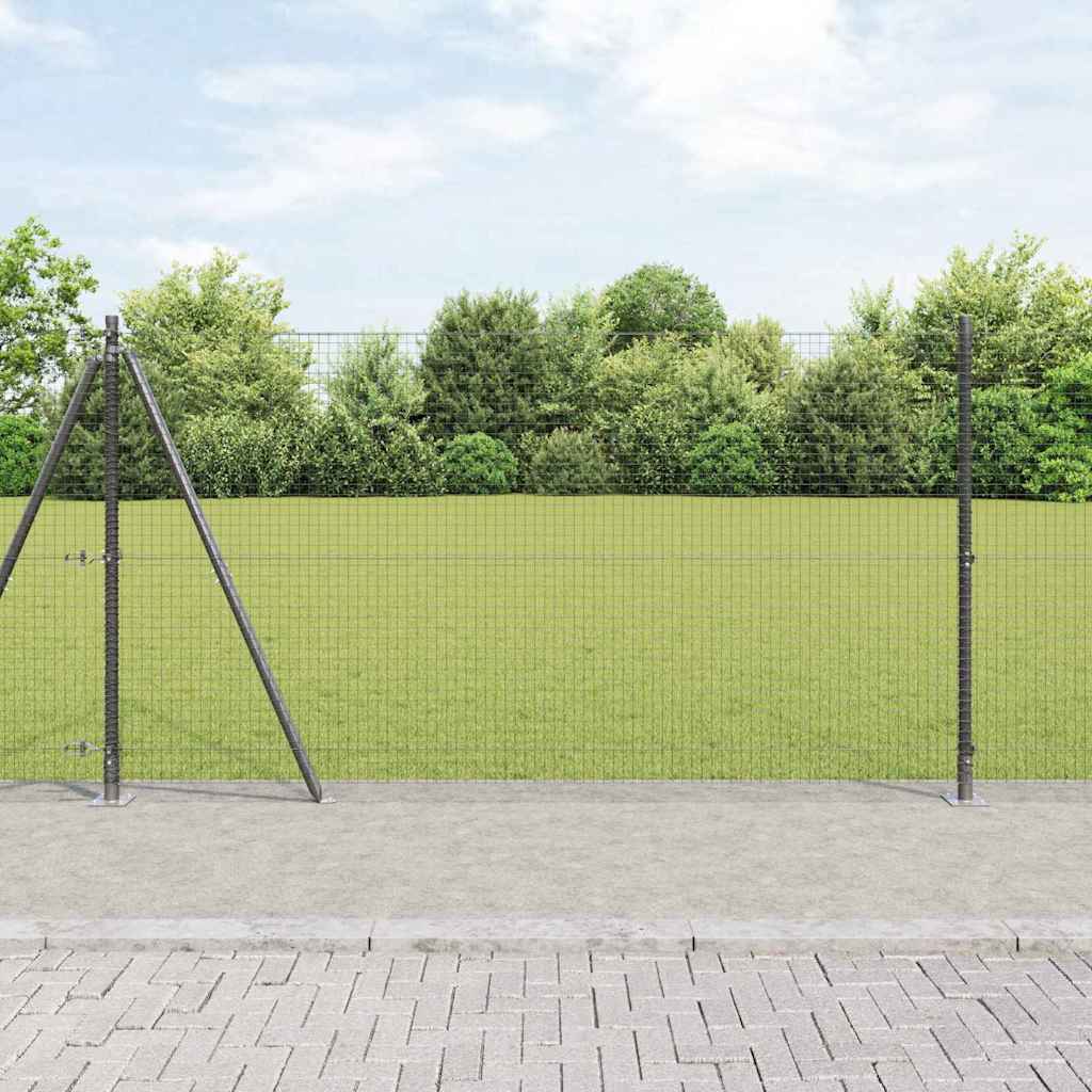 Palo della recinzione Grigio 25 x 1,2 m (rete 25 x 25 mm)