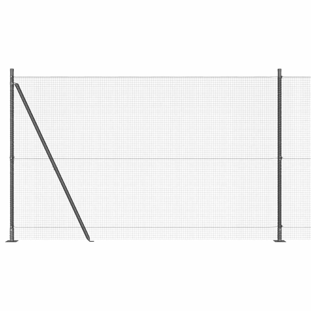 Palo della recinzione Grigio 50 x 1,4 m (rete 16 x 16 mm)