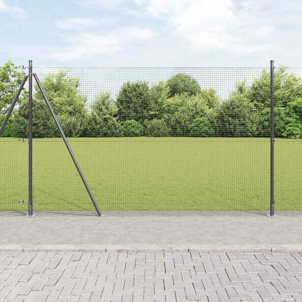 Palo della recinzione Grigio 50 x 1,4 m (rete 19 x 19 mm)
