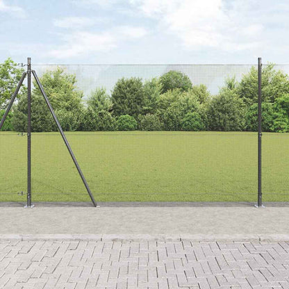 Palo della recinzione Grigio 50 x 1,5 m (maglia 12 x 12 mm)