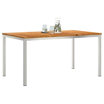TavolodaPranzo Marrone 150 x 90 x 75 cm Legno di teak solido