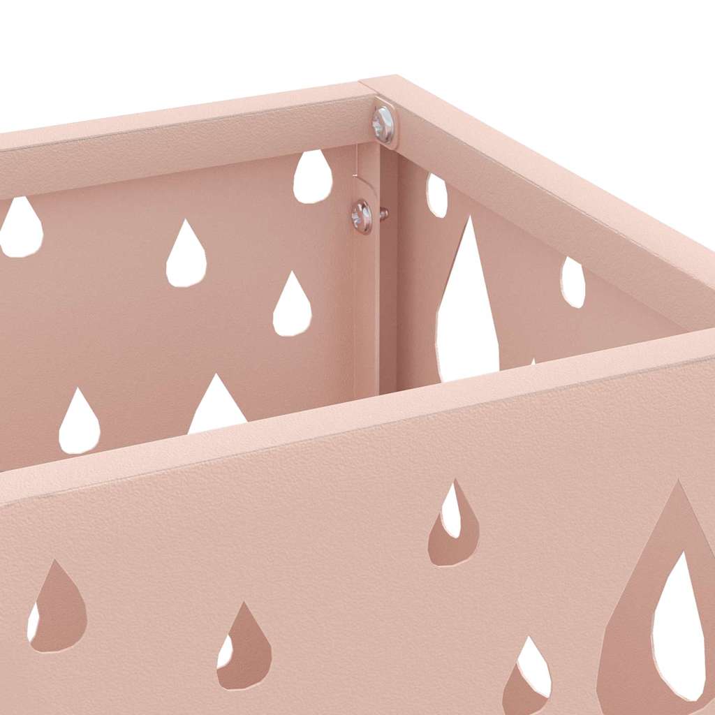 Supporto per Ombrellone Rosa 15,5 x 15,5 x 49 cm Metallo