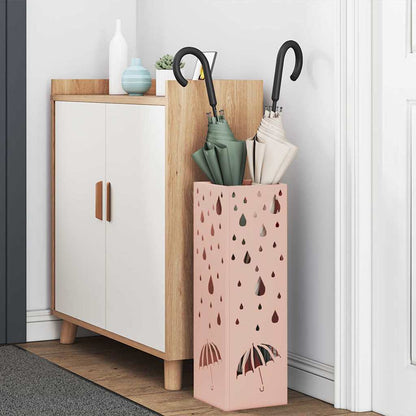 Supporto per Ombrellone Rosa 15,5 x 15,5 x 49 cm Metallo