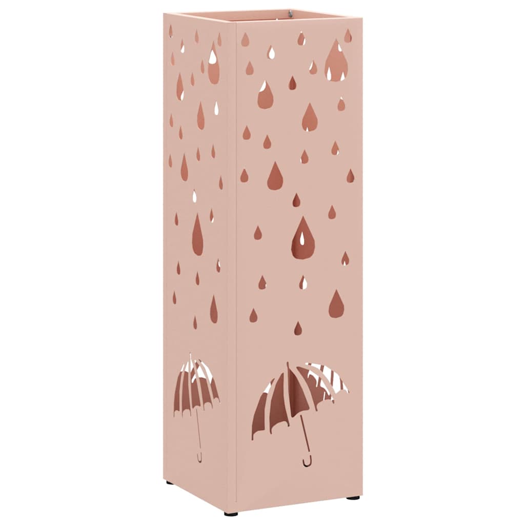 Supporto per Ombrellone Rosa 15,5 x 15,5 x 49 cm Metallo