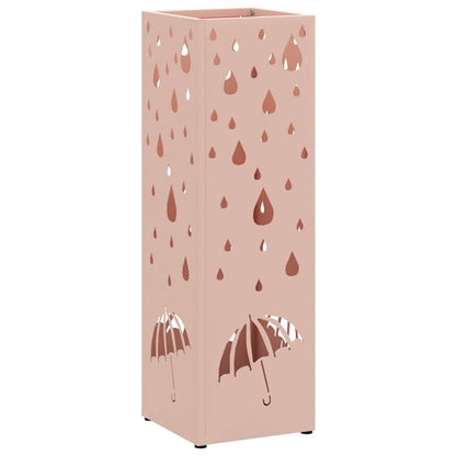 Supporto per Ombrellone Rosa 15,5 x 15,5 x 49 cm Metallo