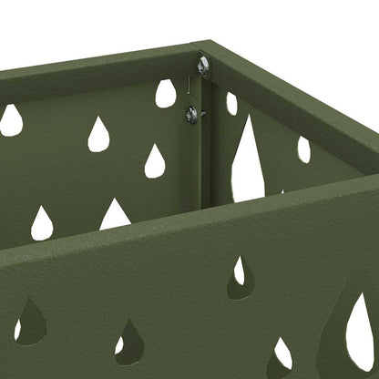 Supporto per Ombrellone Oliva 15,5 x 15,5 x 49 cm Metallo