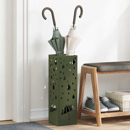 Supporto per Ombrellone Oliva 15,5 x 15,5 x 49 cm Metallo
