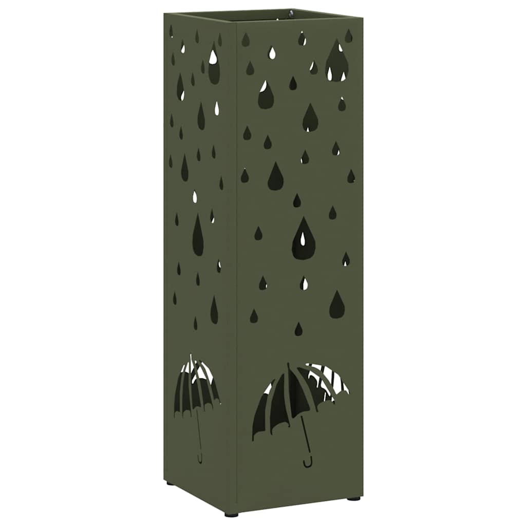 Supporto per Ombrellone Oliva 15,5 x 15,5 x 49 cm Metallo