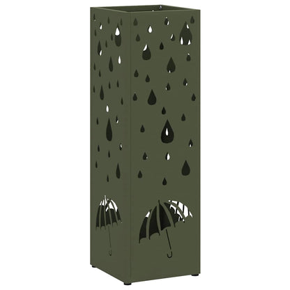 Supporto per Ombrellone Oliva 15,5 x 15,5 x 49 cm Metallo