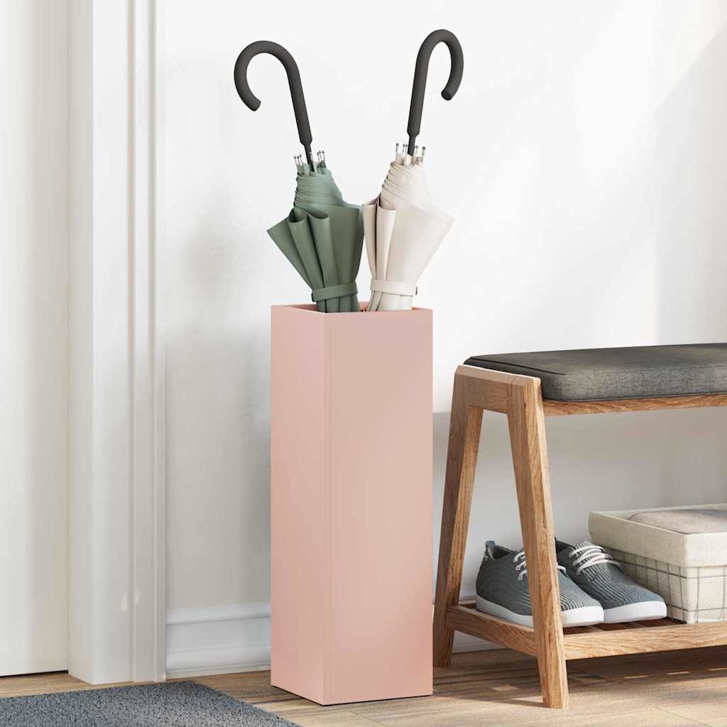 Supporto per Ombrellone Rosa 15,5 x 15,5 x 49 cm Metallo